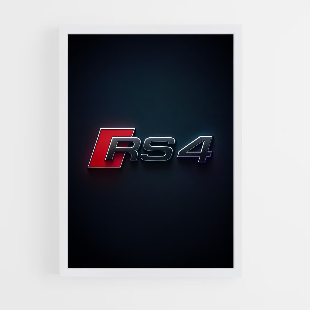 Poster Elegance Sportive Audi Style élégant (vue 3)